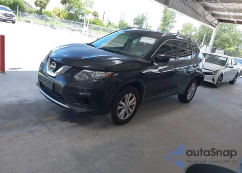2016 Nissan Rogue Sv z USA, uszkodzony, nr VIN KNMAT2MV9GP620327